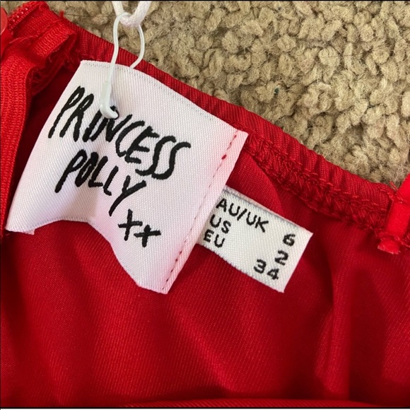 Princess Polly NWT red body suit - Picture 2 of 4